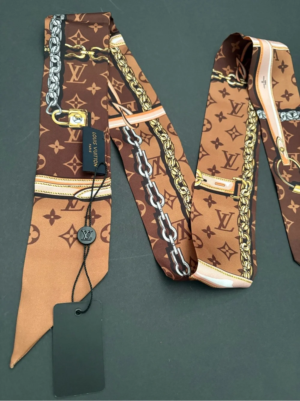 Fashion Silk Scarf Long Twilly